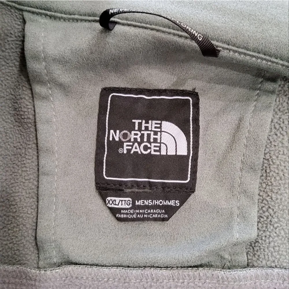 The North Face gray silver